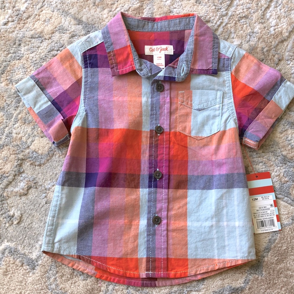 Baby boys button down